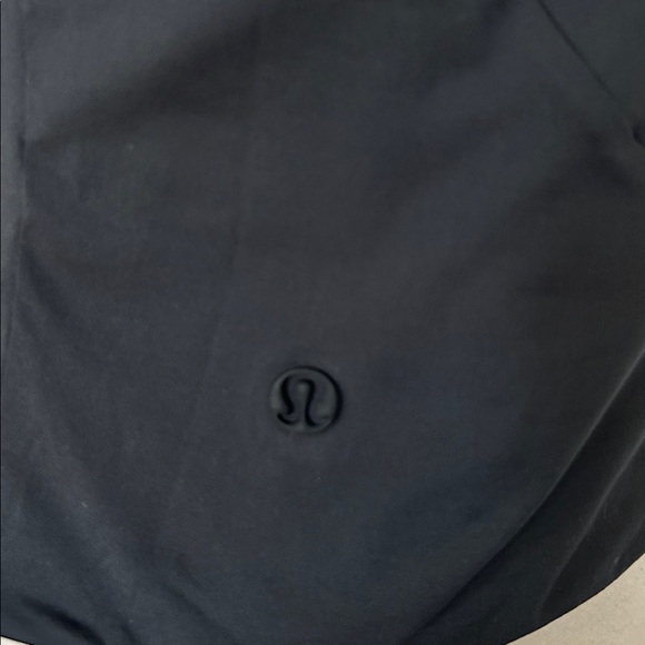 LULULEMON- NWT black tight fit lined half zip tank - Picture 7 of 8